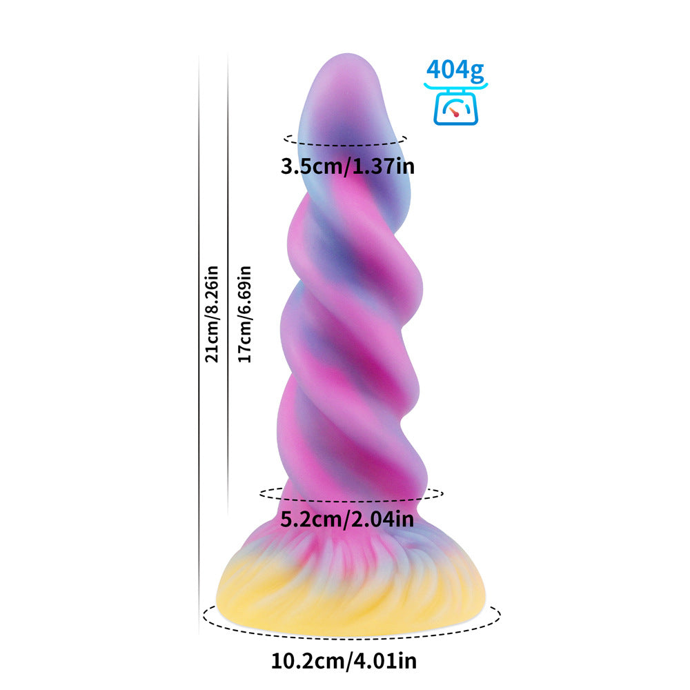 Dildo toy buy sex toys for women nal huge meat stick Fluorescent Variation 8.26 lnch