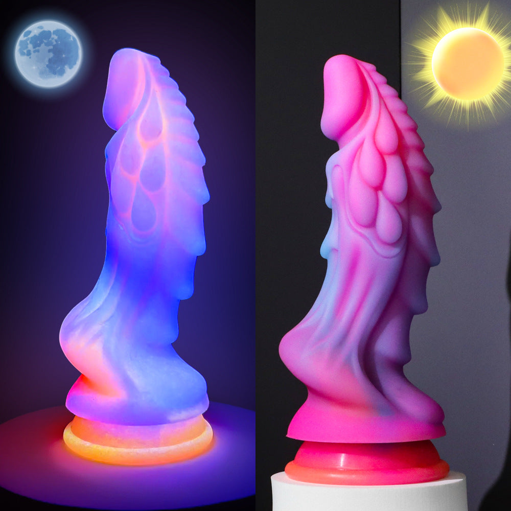 dildo female anal huge meat stick Fluorescent Variation 8.46 lnch