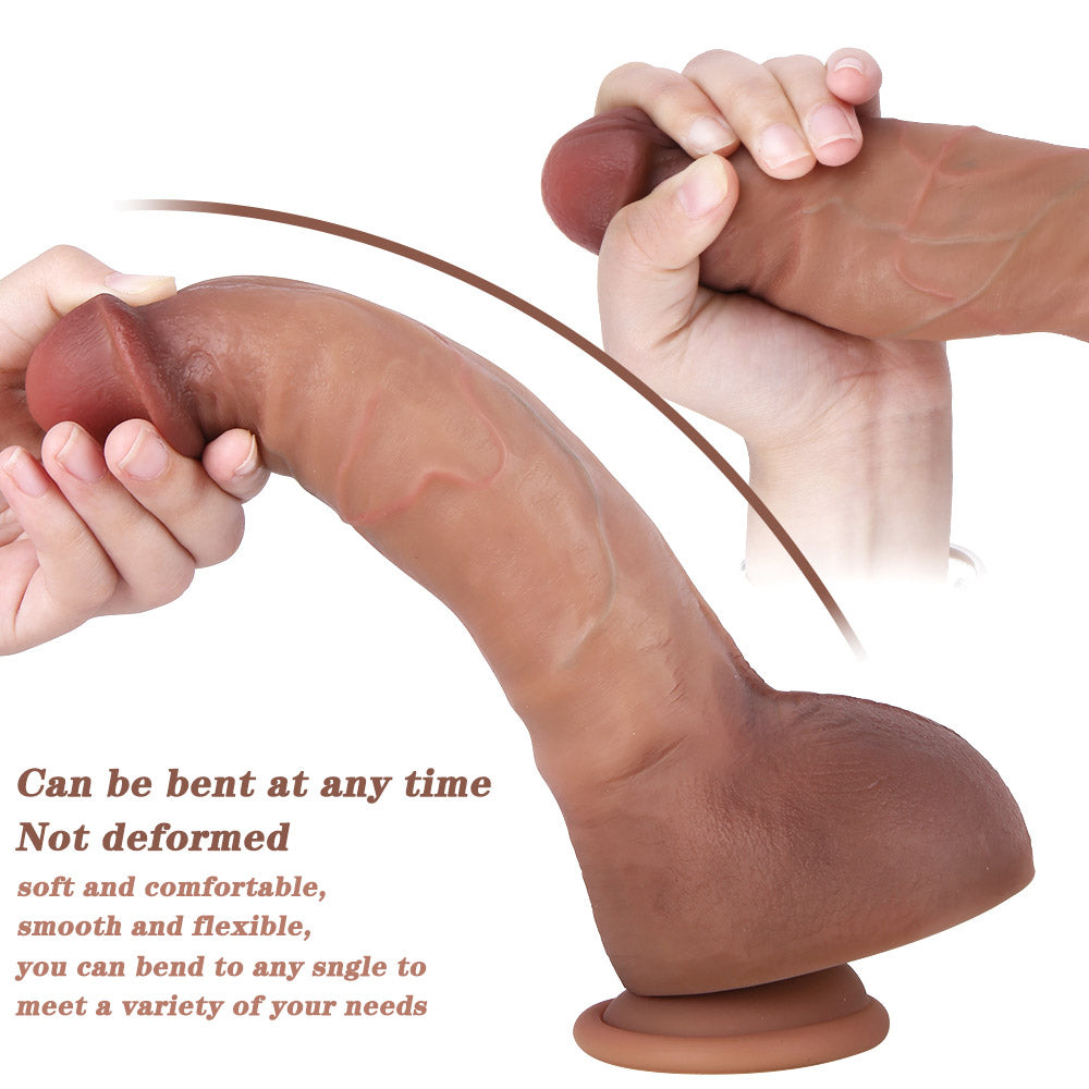 uae dubai bestF503ElasticizedStrap-OnHarnessKitwith9.1-inchUltra-RealisticLiquidSiliconeDildosex meaning