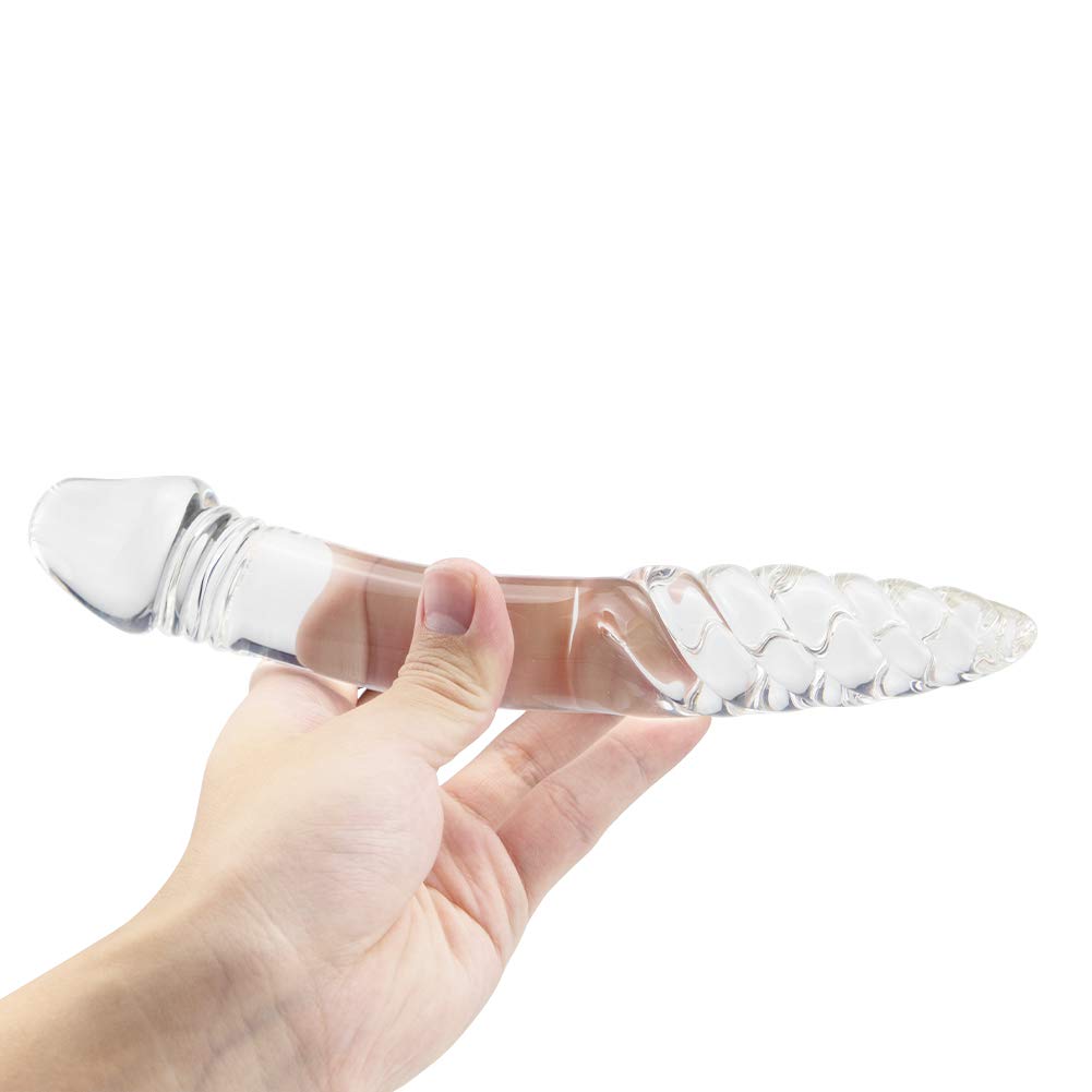Dildo sex toys Crystal Double-Ended Glass double sex toy 8.85 lnch