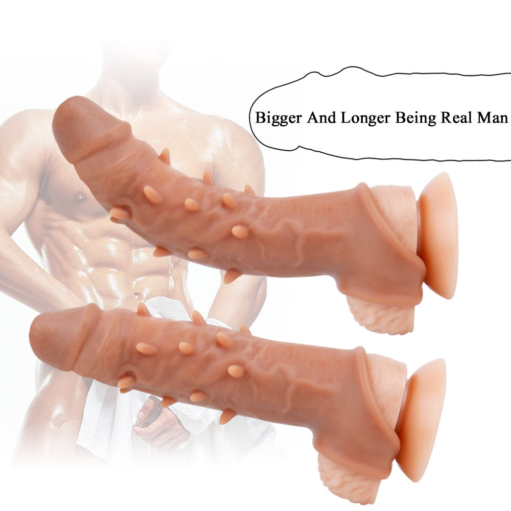 Sex toys dubaiM2Barb2ExtraInchesPenisExtenderwithBallLooptoys men
