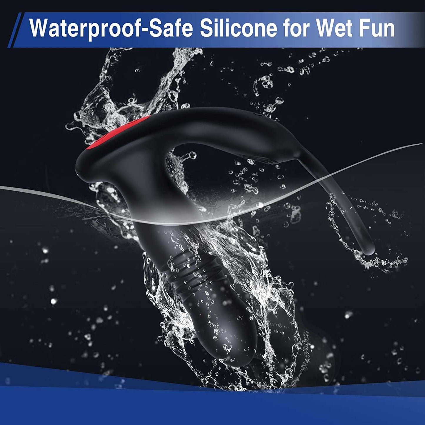 Sex toys dubai7ModesHeadRetractableAnalPlugwithCockRingforMen,CouplesSexToystoys men