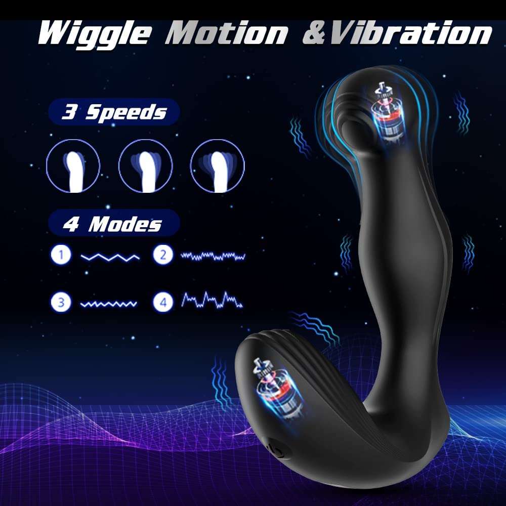 Sex toys dubai3in1WiggleMotionProstateMassagerwith7Wiggle&VibrationModestoys men