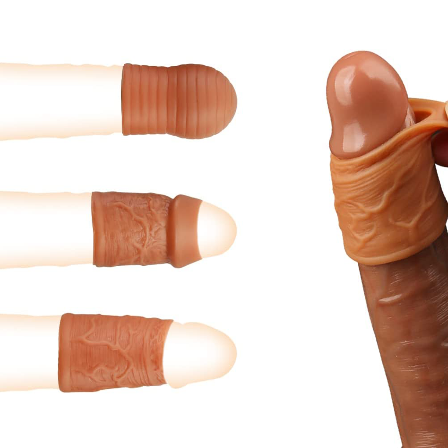 Sex toys dubai3KindsofPenisGlansRingSetwithBuckleDesignandLiquidSiliconeforCouplesSextoys men