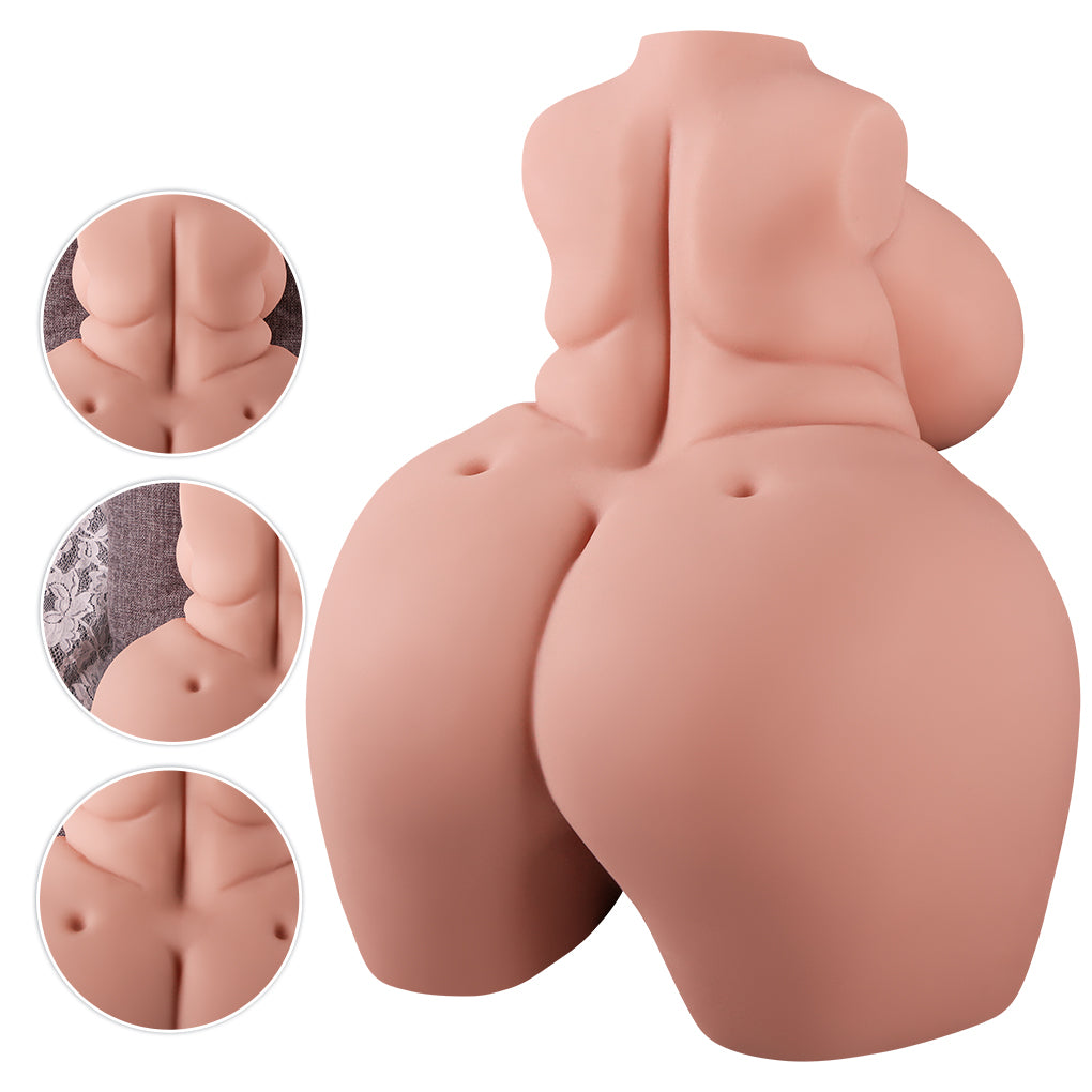 sex doll uae men video7.6kgBigBoobsandButtSexHalfBodyDollwith3DRealisticTexturedVirginVaginaandECupGetmoreFun(3 days delivery)Realistic Silicone Style