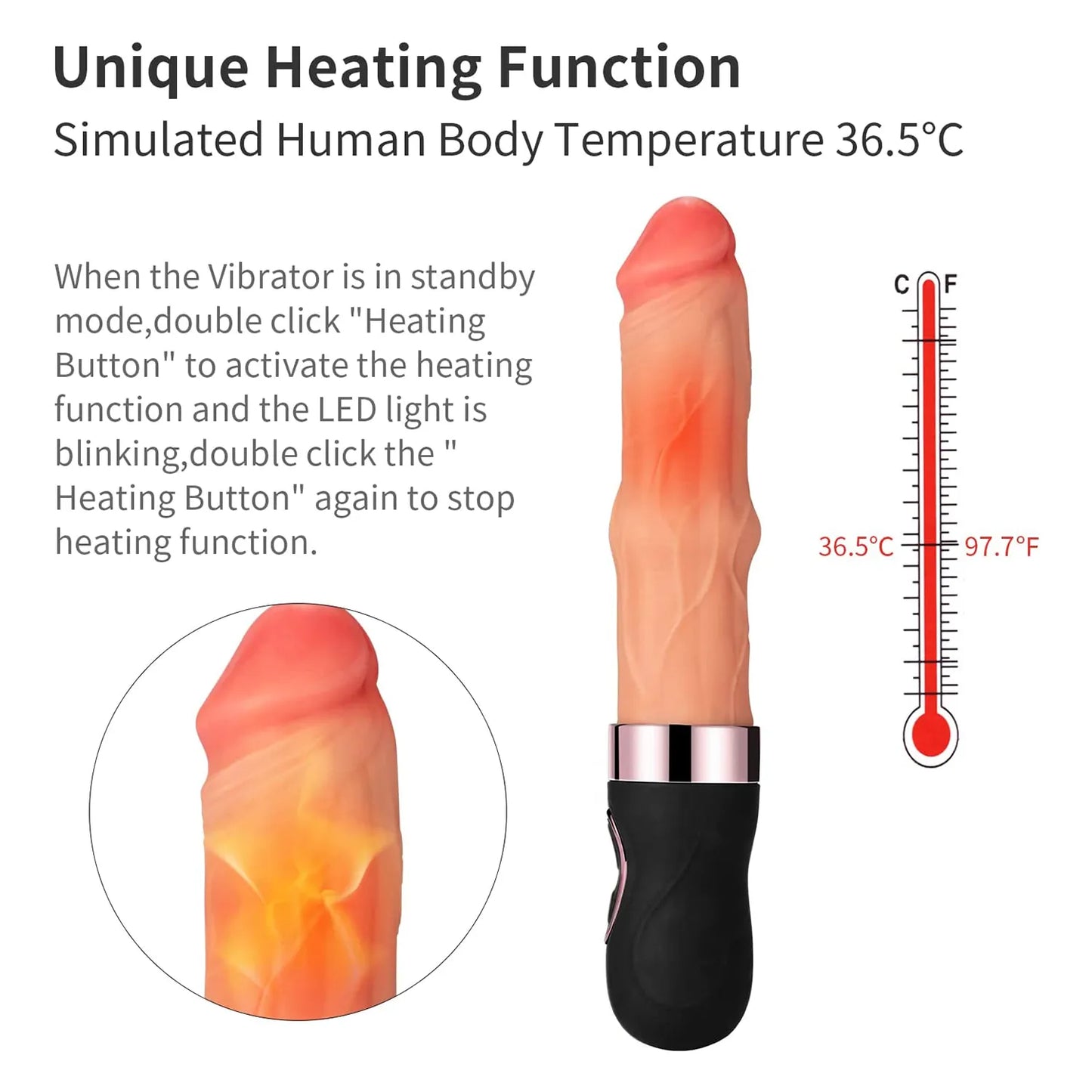 Dildo for women Most Realistic Silicone vibrating sex machine 10 lnch