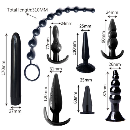Sex toys  dubaiPosteriorpullingbeadssiliconeanalplugscombinationten10eight-pieceset)(Shipsin3days)toys  men