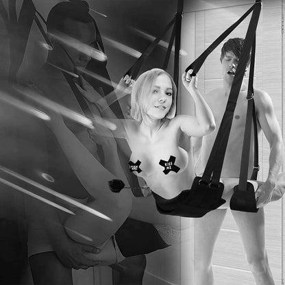 Sex toys  dubaiSexSwingBondageRestraintforCouplesonDoorKit,HardBDSMYogaSwingBelttoys  men