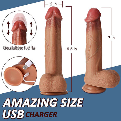 Sex toys  dubaiRemoteControlRealisticDildoswith8ThrustingModesandStrongGSpotVibrator(24cm)toys  men