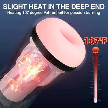 Sex toys  dubaiAutomaticSuckingMaleMasturbatorsCupwith9Suction&10Vibrating&HeatingSexToys(HandsFreePocketPussy)toys  men