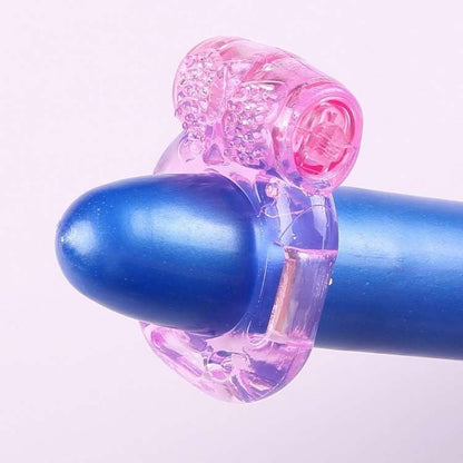 Sex toys  dubai5PcsClassicVibratingCockRingwithClitStimulatorandSoftTouchMaterial(Pink)toys  men