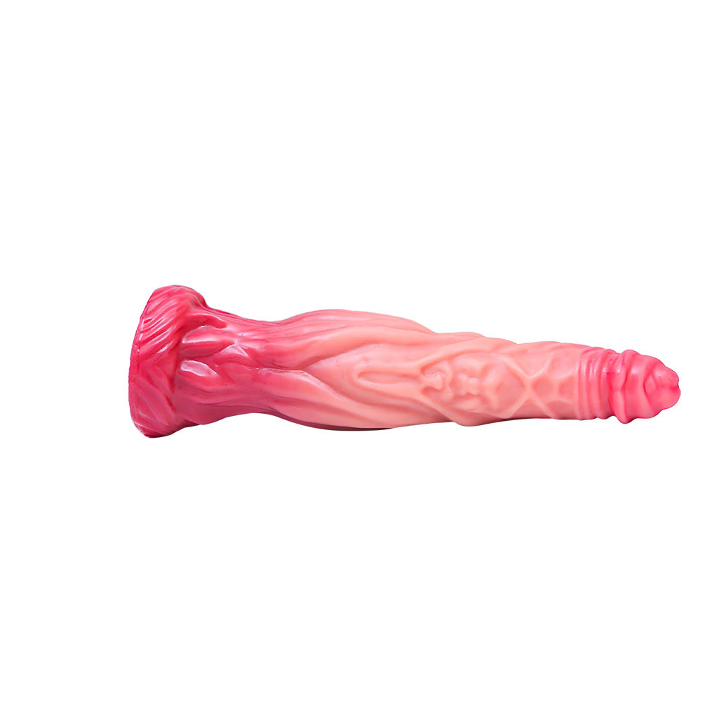 DILDO FOR WOMEN  SILICONE PINK WITH SUCTION CUP 10 INCH
