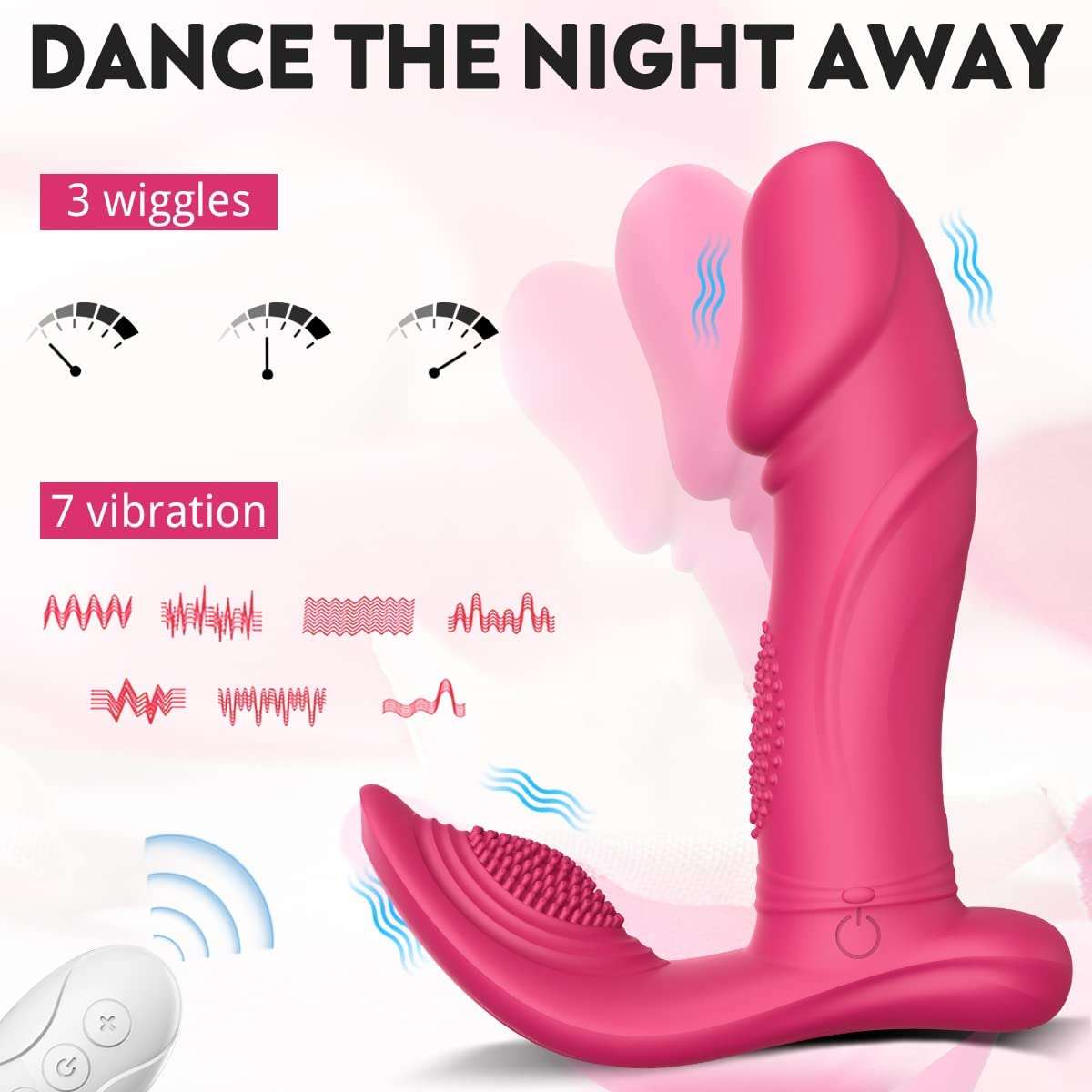 Sex toys  dubai3WigglingModes&10VibrationG-spotPantesHideVibrator(RemoteContral)toys  men