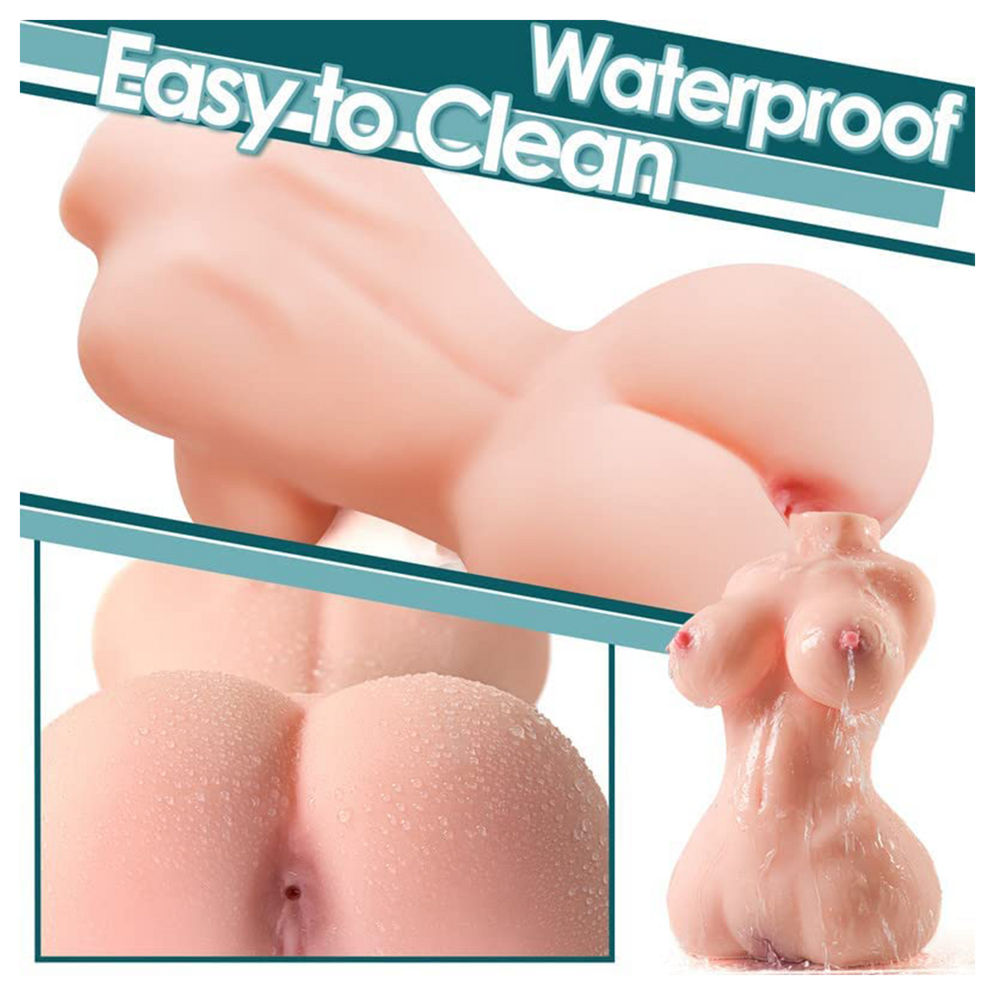 sex doll uae men videoSexPocketHalfBodyDollwithRealisticTexturedPussyandSoftBigBoobs,AssHoleforAnal(1.5kg)Realistic Silicone  Style