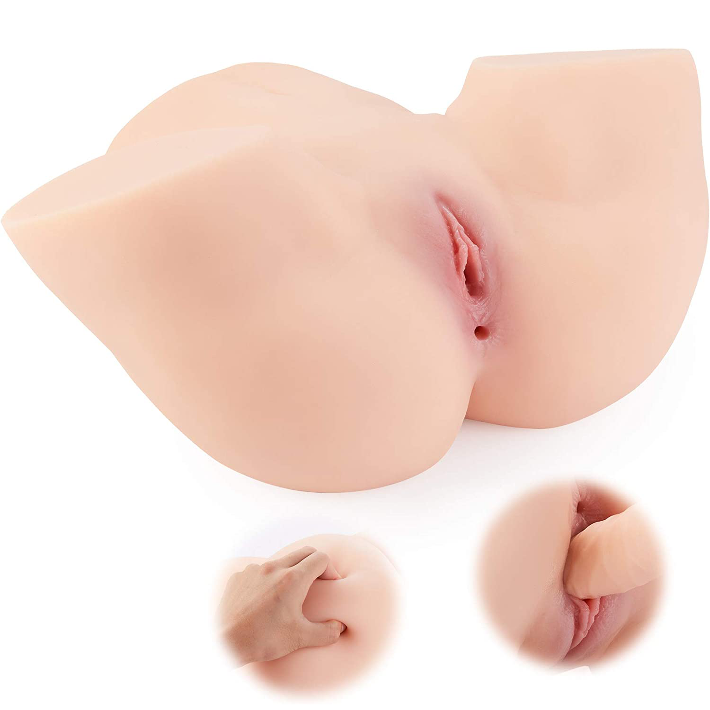 sex doll uae men videoRealisticSexButtBodyDollwithTightRibbedVaginalandHermeticSealforMaxSuction(1kg)Realistic Silicone  Style