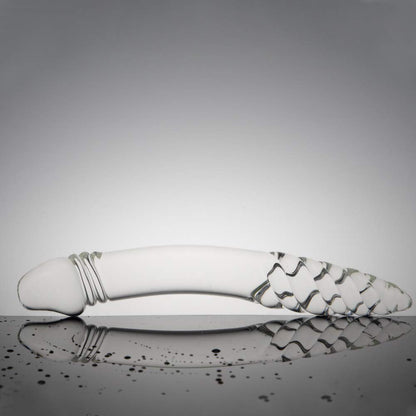 Dildo  sex toys Crystal Double-Ended Glass double sex toy 8.85 lnch