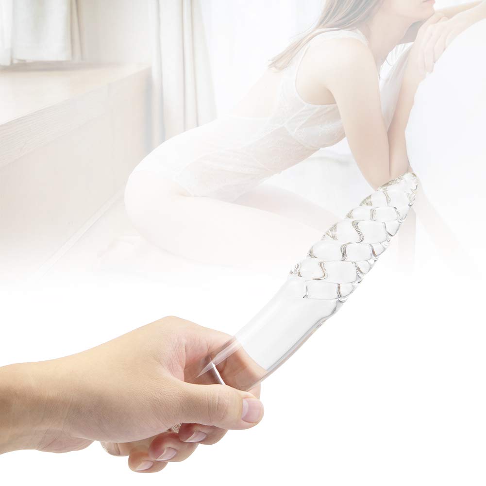 Dildo  sex toys Crystal Double-Ended Glass double sex toy 8.85 lnch