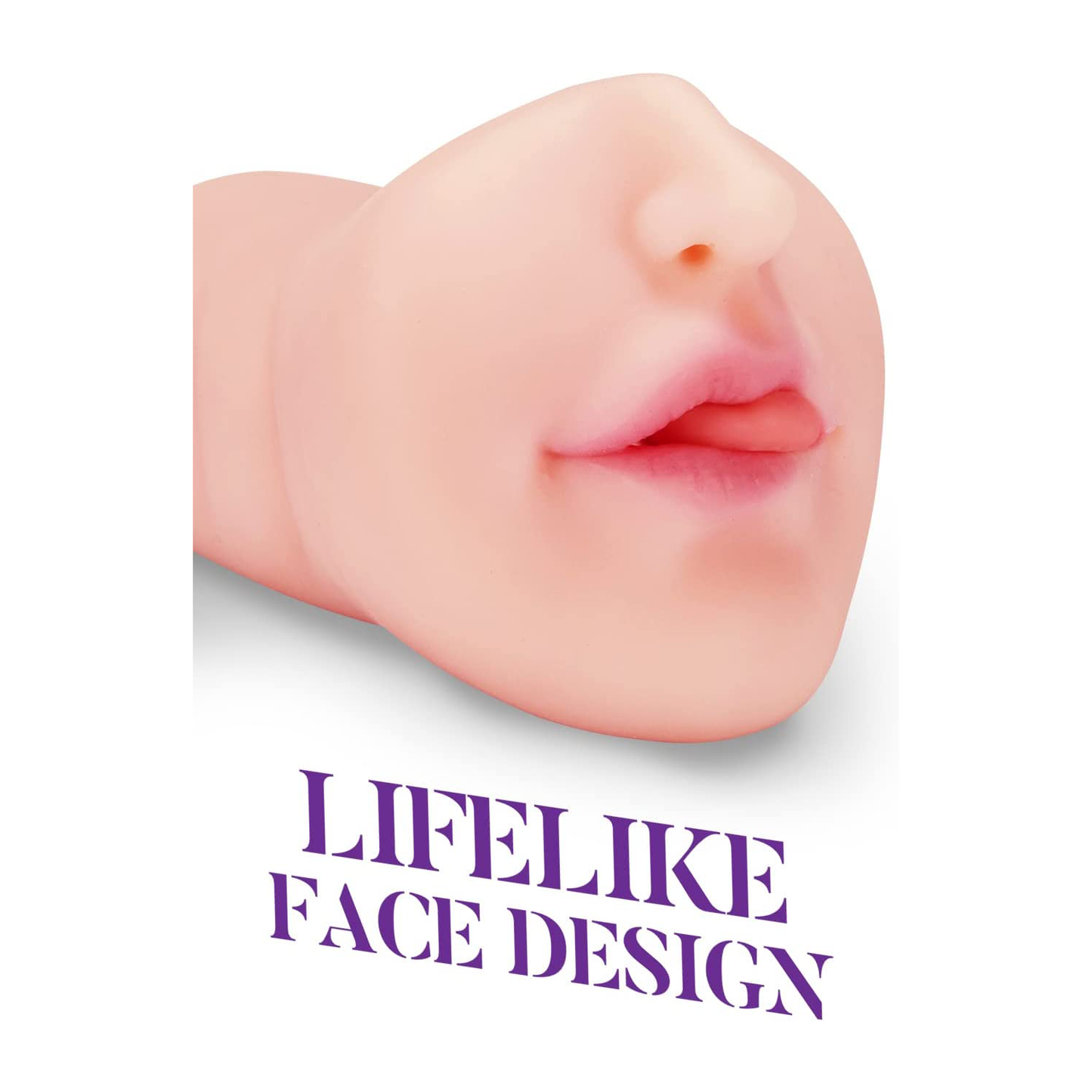 Sex toys  dubaiRealisticGirlsMouthforBlowjobwithLight-ColoredSkinFaceandLifelikeLips17*11*10.5cmtoys  men