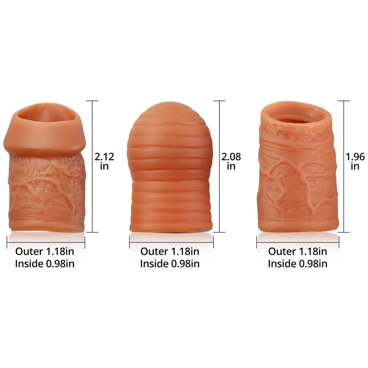 Sex toys  dubai3KindsofPenisGlansRingSetwithBuckleDesignandLiquidSiliconeforCouplesSextoys  men