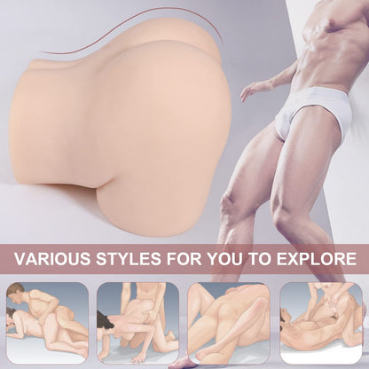 sex doll uae men video3DMiniSexMasturbatorwithRealisticPussy&AssforMenMasturbation,Double-EntryStrokerAdultLoveDollforVaginalAnalSexPleasureFlesh(2.6KG,5.7LB)Realistic Silicone  Style
