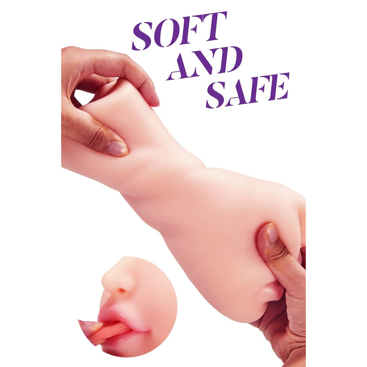 Sex toys  dubaiRealisticGirlsMouthforBlowjobwithLight-ColoredSkinFaceandLifelikeLips17*11*10.5cmtoys  men