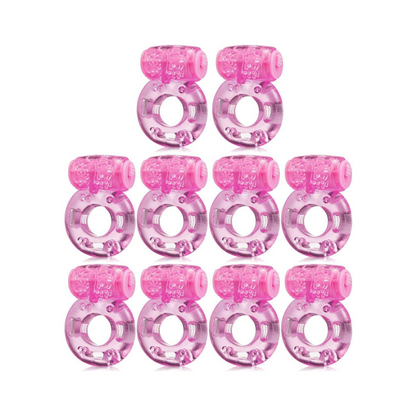 Sex toys  dubai5PcsClassicVibratingCockRingwithClitStimulatorandSoftTouchMaterial(Pink)toys  men