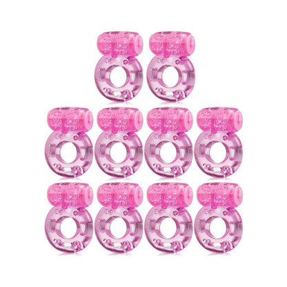 Sex toys  dubai5PcsClassicVibratingCockRingwithClitStimulatorandSoftTouchMaterial(Pink)toys  men