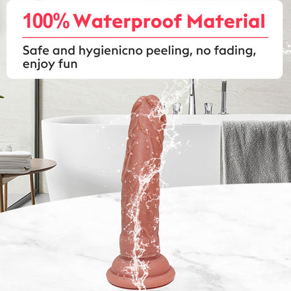 Dildo toy  female sex Double Layer Liquid Silicone Allovers Dildo 6.1 Inch