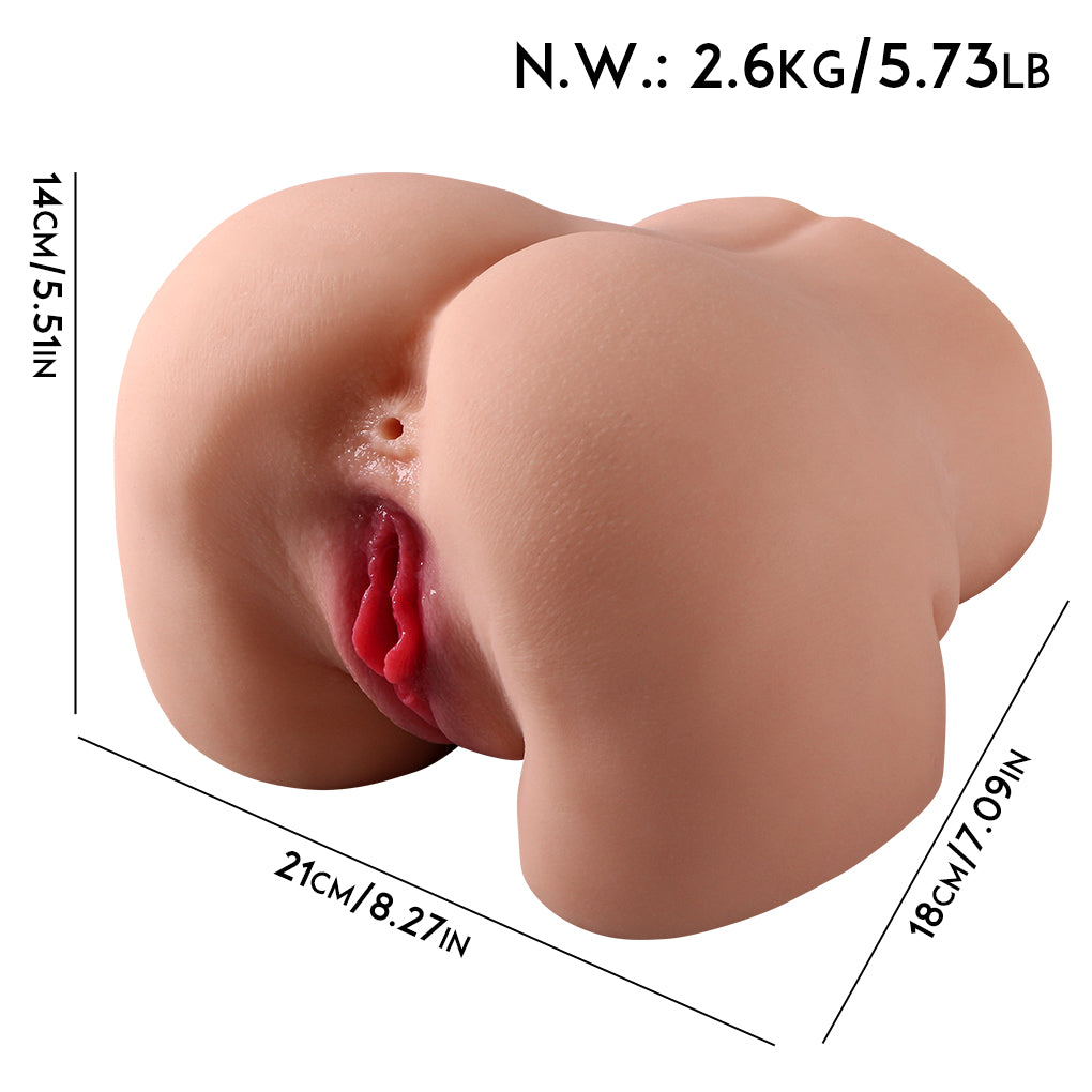 sex doll uae men video3DMiniSexMasturbatorwithRealisticPussy&AssforMenMasturbation,Double-EntryStrokerAdultLoveDollforVaginalAnalSexPleasureFlesh(2.6KG,5.7LB)Realistic Silicone  Style