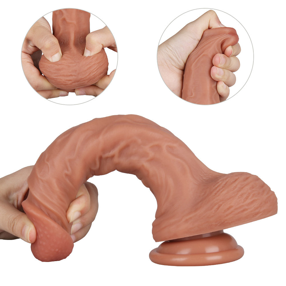 Sex toys  dubaiF163AdjustableStrap-OnHarnessKitwith9.5-inchUltraRealisticLiquidSiliconeDildotoys  men