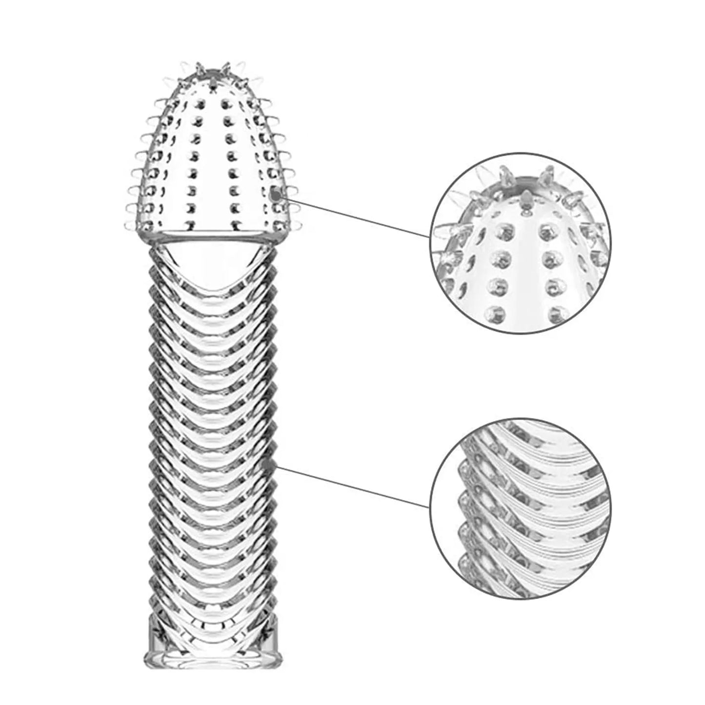 Reusable Penis Extender for Men – Delay Support & Intercourse Control Toy | Available in Dubai