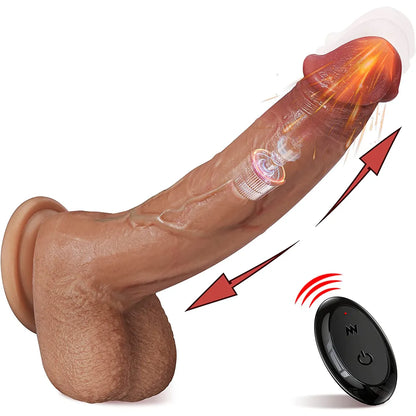 10 Inch Silicone Vibrating Dildo for Women – Buy Online, Available in UAE