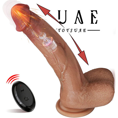 10 Inch Silicone Vibrating Dildo for Women – Buy Online, Available in UAE