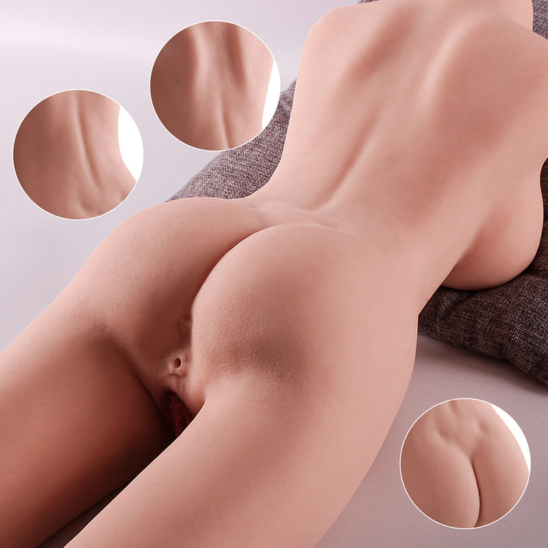 sex doll uae men video7.5kg Male Erotic Sex Products Half Body Solid Doll Male Masturbator(3 days delivery)Realistic Silicone  Style