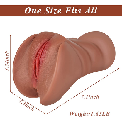 Sex toys  dubaiBrownSkinPocketPussywith3DRealisticVaginaandTightAnalforMenMasturbationPleasure1.65LBtoys  men