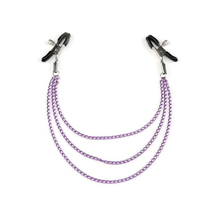 Sex toys  dubaiAdjustableNippleClampsWithMetalChain(3 days delivery)toys  men