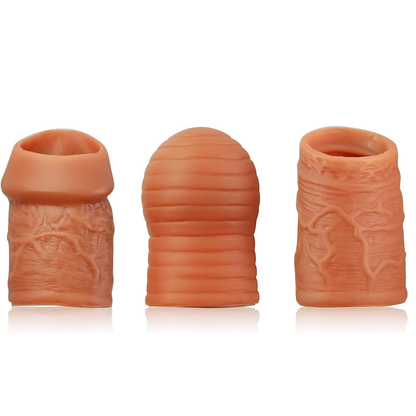Sex toys  dubai3KindsofPenisGlansRingSetwithBuckleDesignandLiquidSiliconeforCouplesSextoys  men