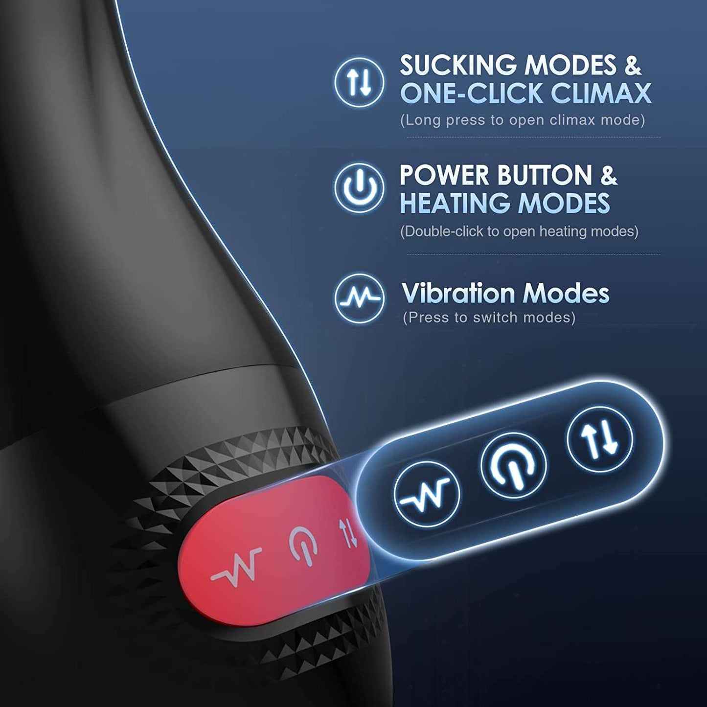 Sex toys  dubaiAutomaticSuckingMaleMasturbatorsCupwith9Suction&10Vibrating&HeatingSexToys(HandsFreePocketPussy)toys  men