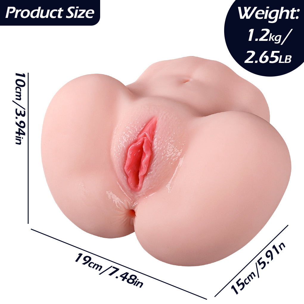 sex doll uae men videoSexyGirlsSexPlumpButtToysRealisticVirginPussyandHotAssHoleforMen(1.3kg)Realistic Silicone  Style