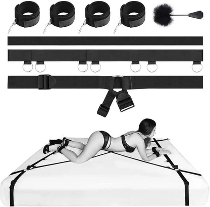Sex toys  dubaismeroticsuppliesreinforcedsleeperstrapbondagehandandfootcuffsbondagesettoys  men