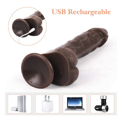 Sex toys  dubai3cmAutomaticThrustingRemoteControlRealisticDildoSexToyforWomenwith8VibratingModes(Black)toys  men