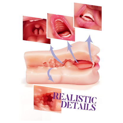 Sex toys  dubaiRealisticGirlsMouthforBlowjobwithLight-ColoredSkinFaceandLifelikeLips17*11*10.5cmtoys  men