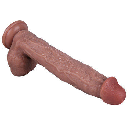 Sex toys  dubaiB79MonsterExtra-LargeUltraRealisticLiquidSiliconeSuctionCupDildowithBalls10.6Inchtoys  men